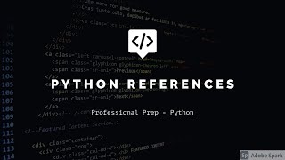 Python references