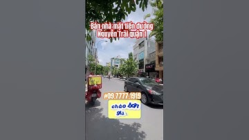 Bán nhà mặt tiền quận 1 đường Nguyễn Trãi ngang 4m dài 17m có 5 lầu #banhamattienquan1 #batdongsan