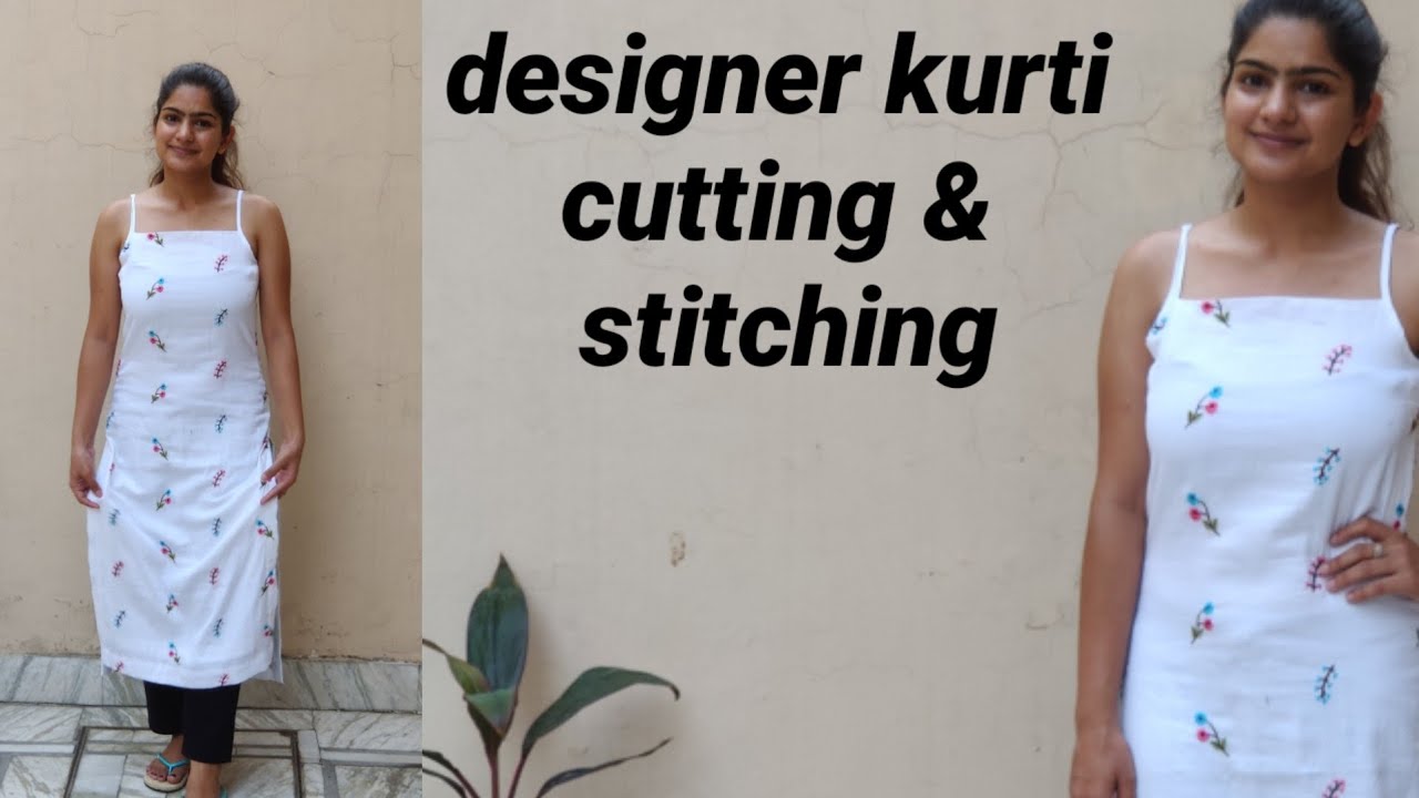 Kurti/Suit Cutting Only in 5 Minute by simple method - YouTube