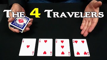 The 4 Travelers (Portal Mania) Card Trick ~ An In-Depth Tutorial
