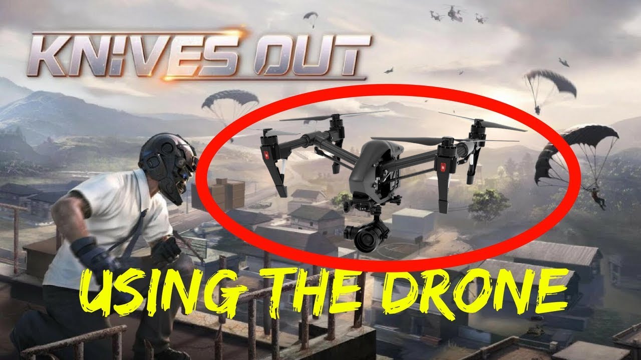 KNIVES OUT GAMEPLAY USING THE DRONE Stream Quality!!! YouTube