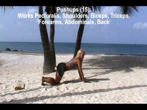 Julie's Daily 3 - Beach Power Workout