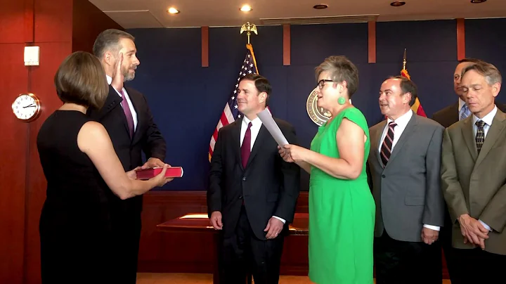 Governor Doug Ducey Swears In Arizona Supreme Cour...