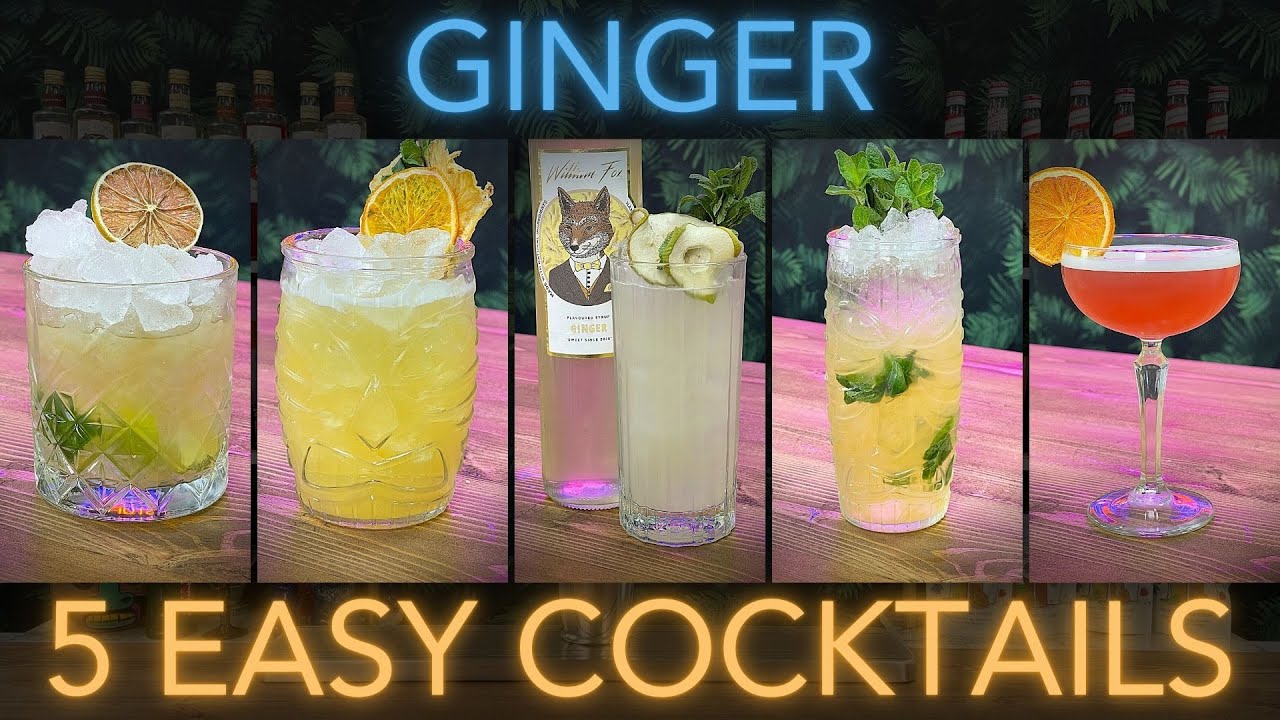 5-easy-cocktails-with-ginger-syrup-youtube