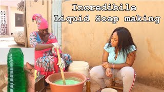 Amazing Way of making World’s MOST POPULAR LIQUID SOAP || Universal Soap || Sunyani Ghana