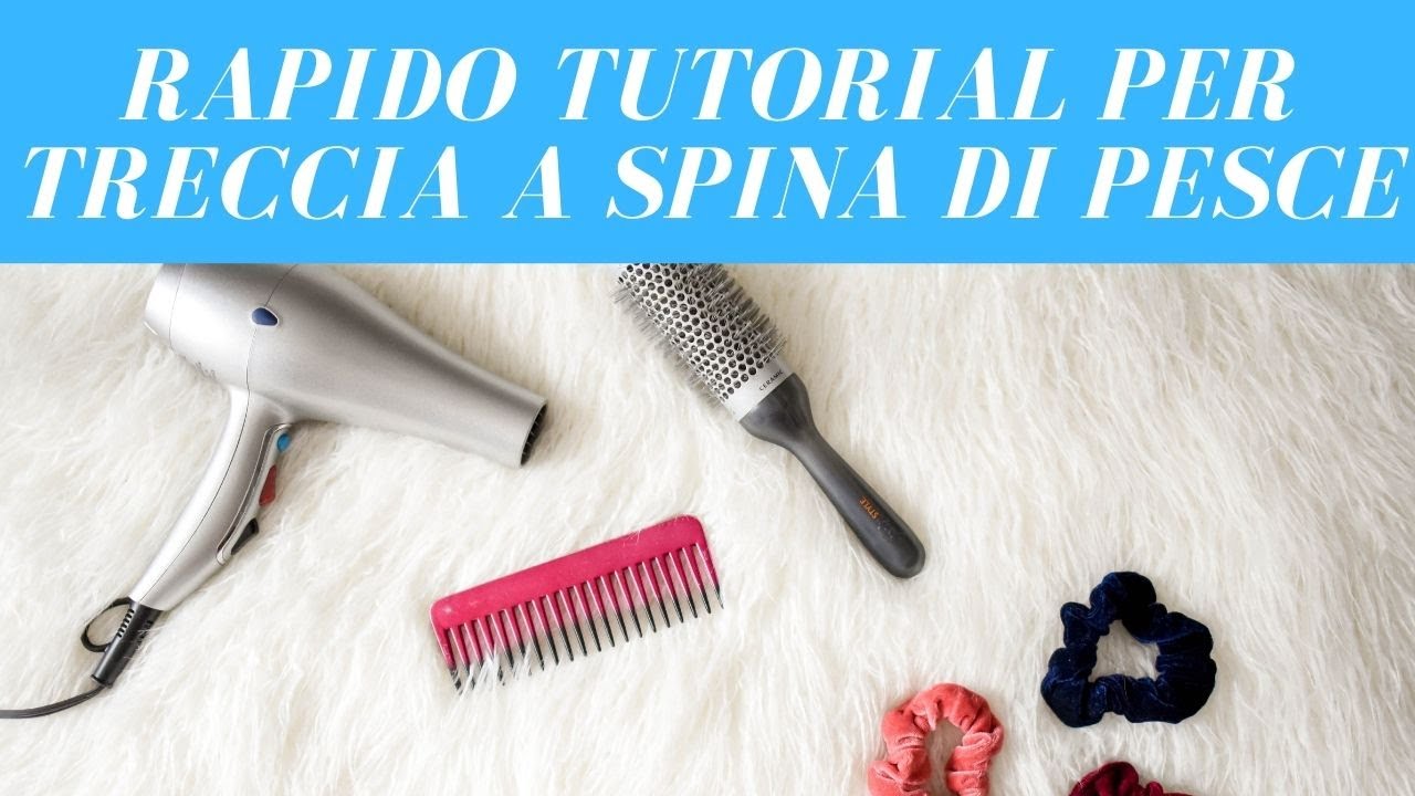 tutorial treccia a spina di pesce