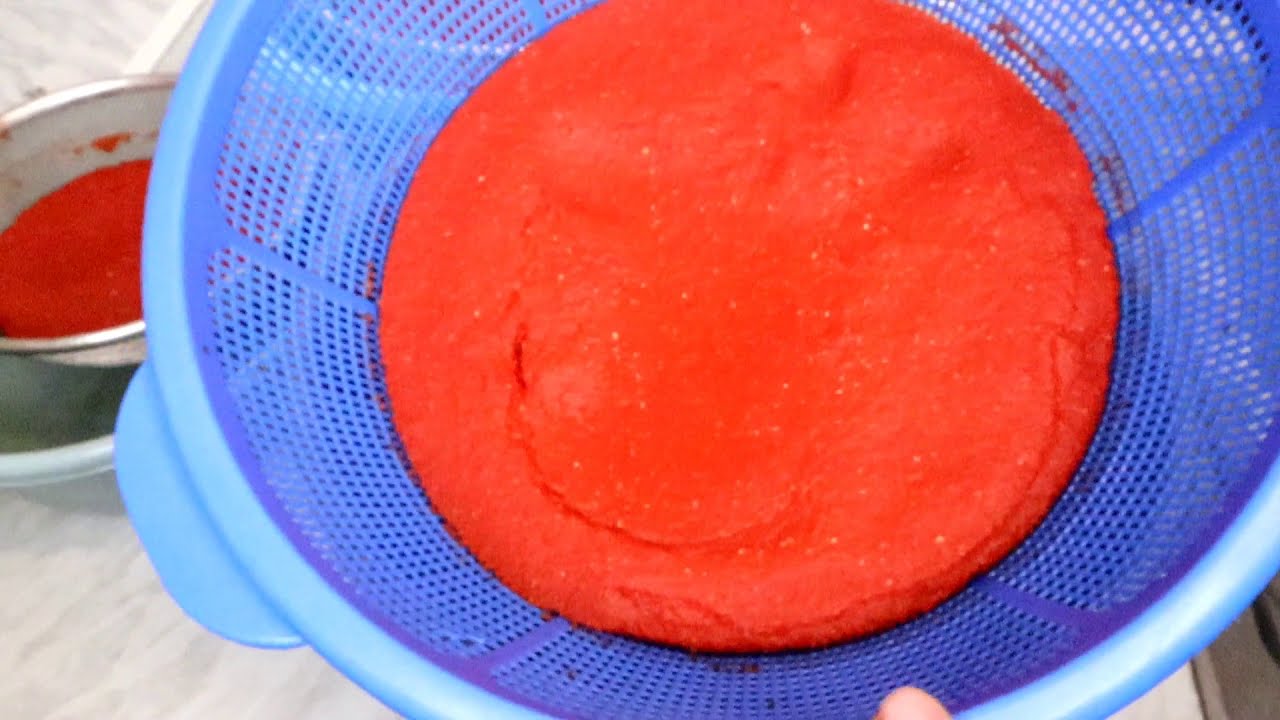 HOMEMADE TOMATO PASTE YouTube