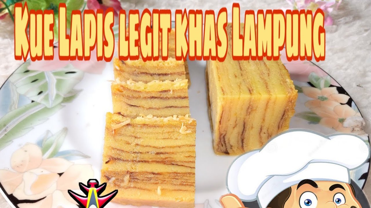 Kue Lapis Legit Khas Lampung Youtube