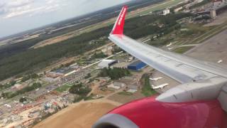 AIRBERLIN BOEING 737-800 TAKE-OFF IN MOSCOW (DME)(Airline: airberlin Aircraft: Boeing 737-86J Registration: D-ABMK Flight Number: AB8105 Airport: Moscow Domodedovo Airport Runway: 32L Flight duration: 2 h ..., 2016-08-19T19:14:25.000Z)