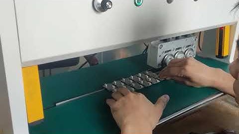 YSV- 1A Blades Moving PCB Separator PCB Cutting Machine