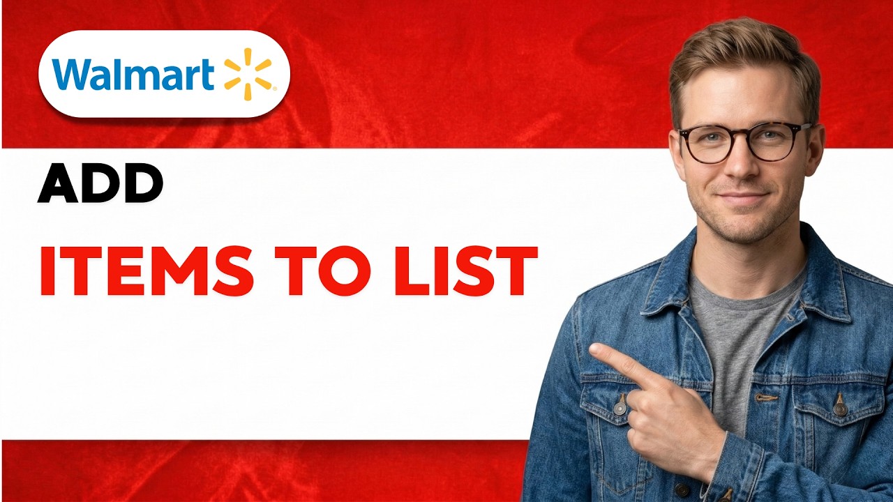 How to Add Items to Walmart List [2026 Full Guide] - YouTube