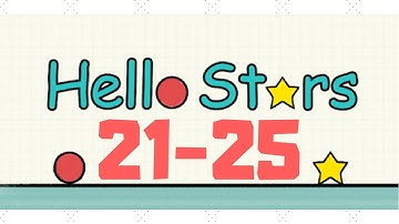 Hello Stars Level 21-25 Walkthrough [SOLVED]