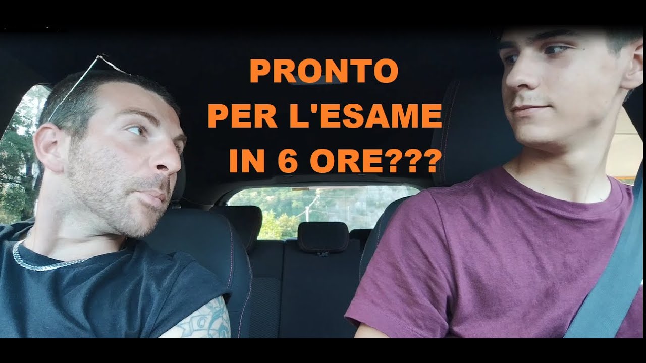 Allievo in 6 ore di guida quasi pronto per l’esame – consigli e valutazione