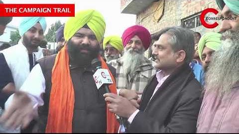 THE CAMPAIGN TRAIL WITH Himmat Singh Shergill AAP Candidate Majitha