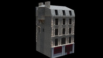 Blender 3D Mega Tutorial St.Michel House 3 Part 1 extrude scale