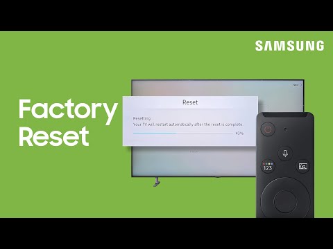 Video: Cum resetați temporizatorul lămpii pe un televizor Samsung?
