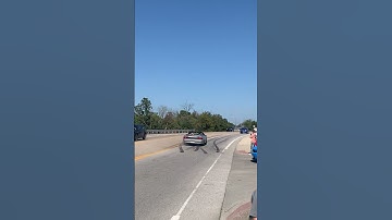 Catfish Camaro SS Gets Sideways Leaving A Car Meet! #americanmuscle #viral #chevy #burnout #camaro
