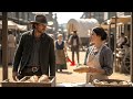 The Weeping Widow Sold Bread in the Market — Until a Cowboy Bought Every Loaf and Gave Her His Heart