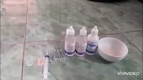 Hướng dẫn làm nước rửa tay khô theo công thức chuẩn của WHO