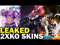 Leaked first skins  events for 2xko  riots fighting game former project l