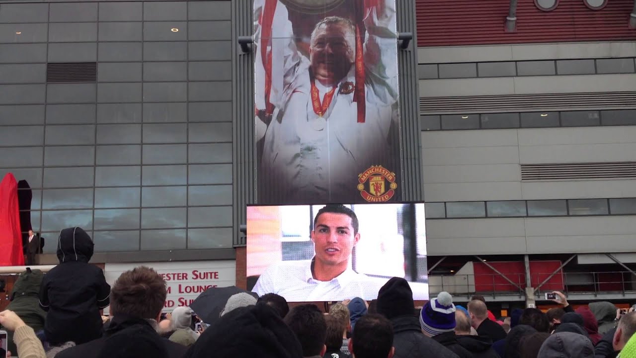 Sir Alex Ferguson Statue Ceremony