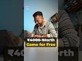 ₹4000 Worth Console Game For Free #howto #console #freegame #freegames #consolegame #consolegaming