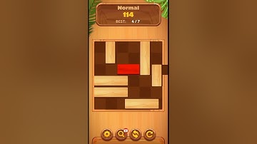 Unblock Sliding Block Puzzle Normal Level 114 #shorts #unblockpuzzle