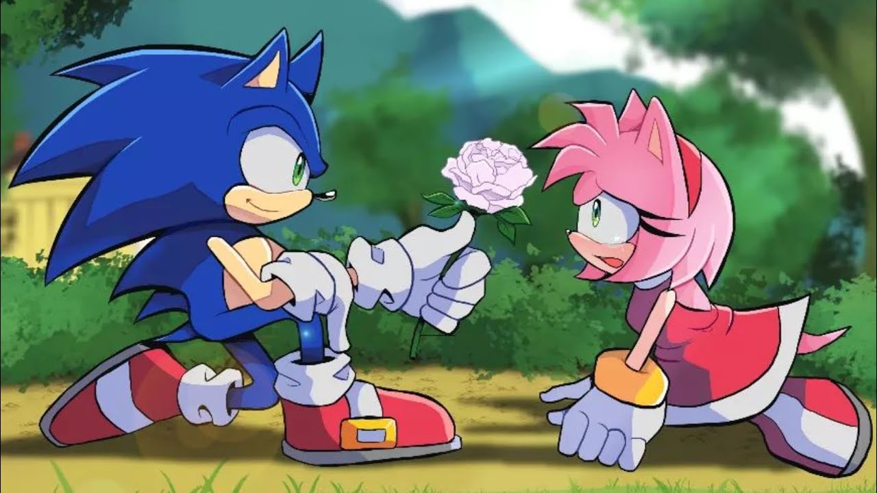 SONIC AND AMY (SonAmy) Comic Dub Compilation 