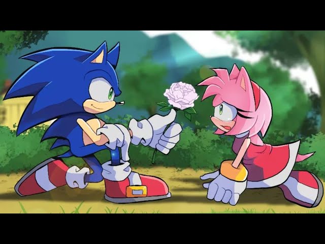 Classic Sonamy is FRICKIN ADORABLE!! (Sonic Comic Dub) 