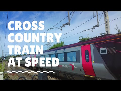 Видео: CrossCountry Train At Speed