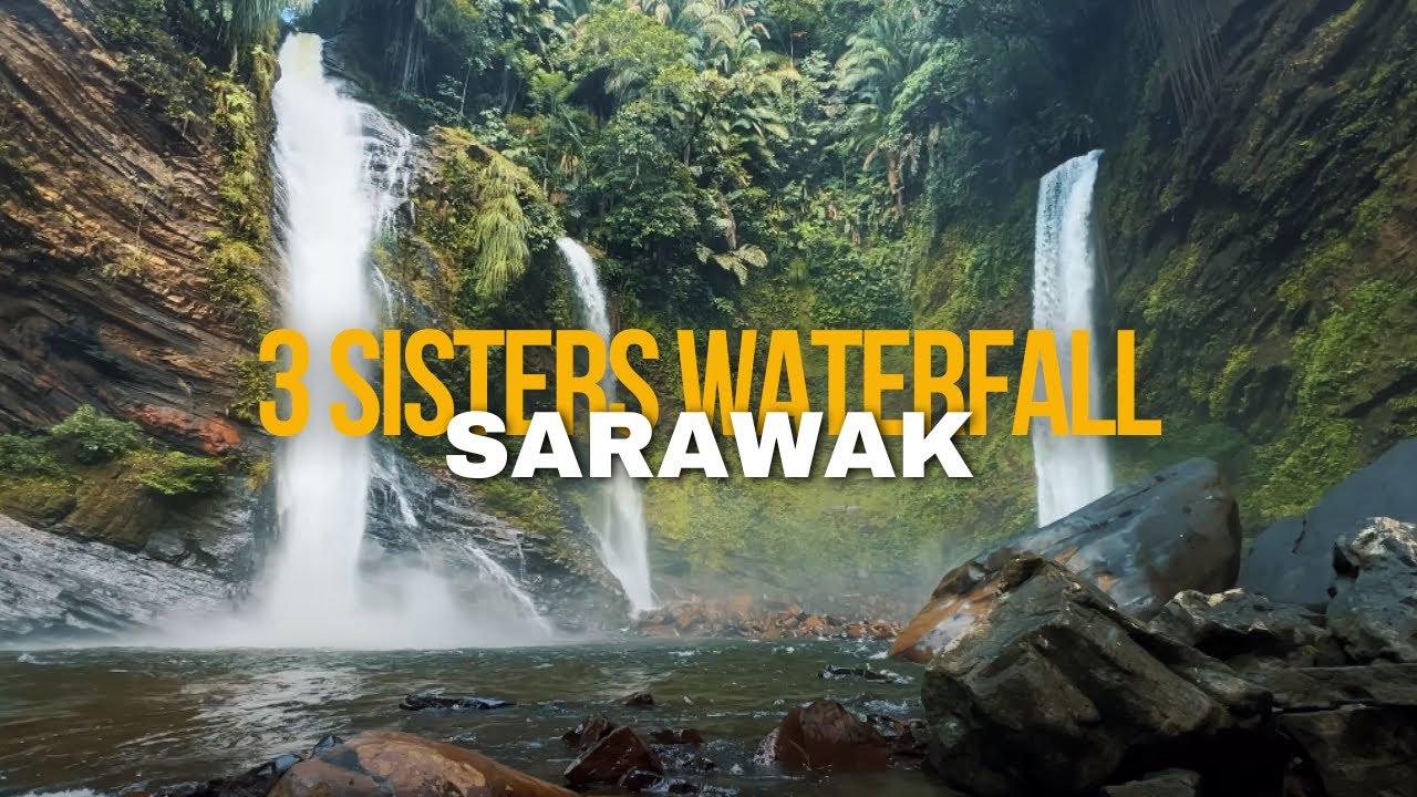 raregems-i-3-sisters-waterfall-sarawak-youtube