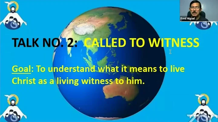 CLS Talk 2 - Called to Witness (Bro August Obregon)