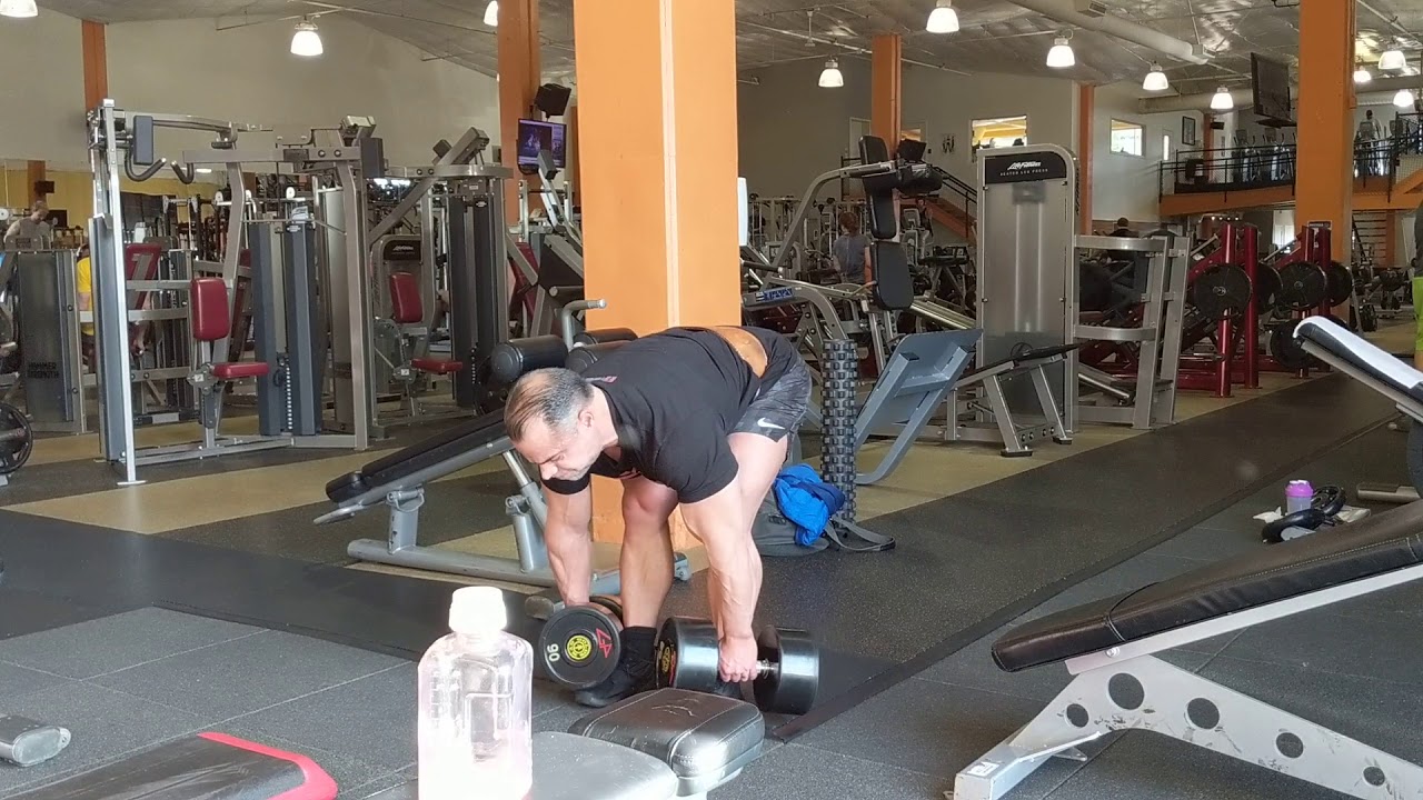 Dumbbell Stiff Legged Deadlift - YouTube