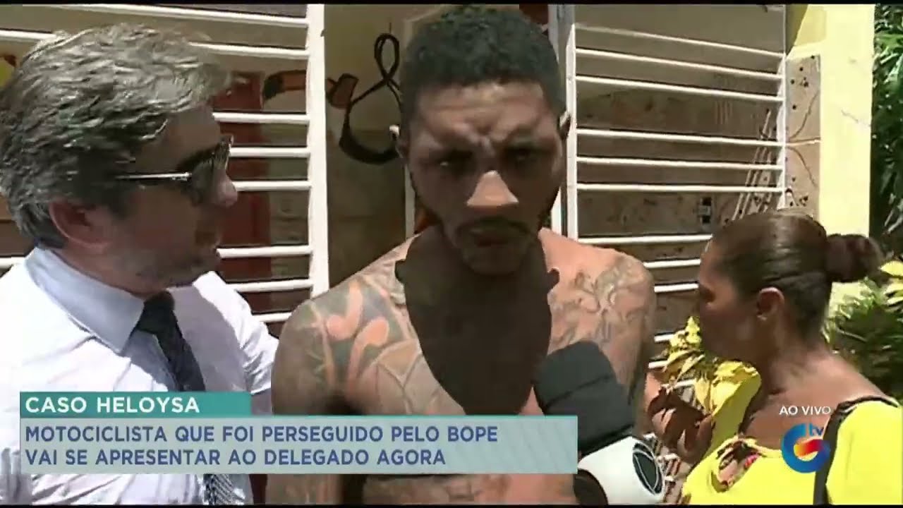 SUSPEITO CORRE DA POLÍCIA AO VIVO