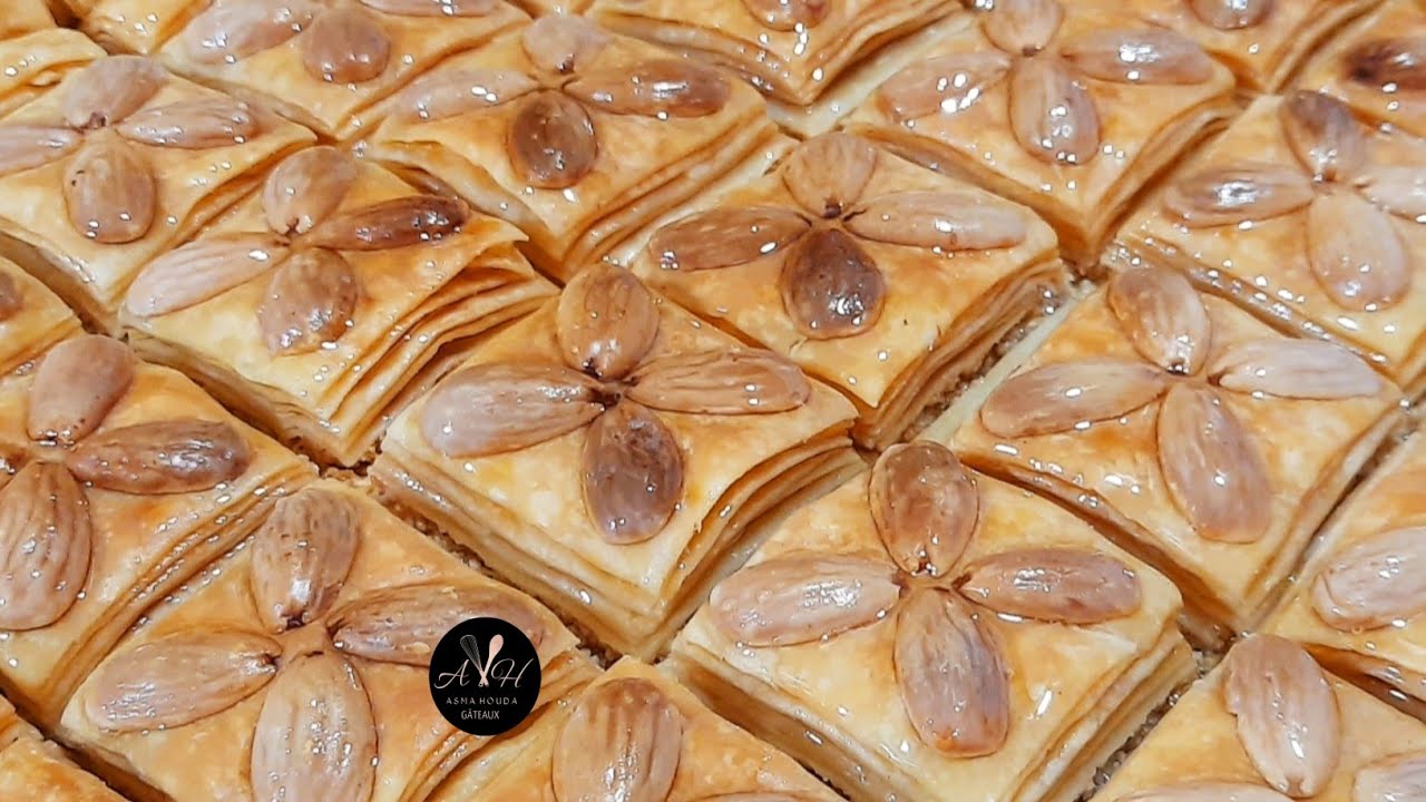 بقلاوة جزائرية تقليدية ناجحة 100% مقرمشة و مورقة بكامل التفاصيل وبأسهل طريقة 🍯 🇩🇿