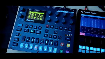 Polyend Tracker playing nice with Elektron Digitone