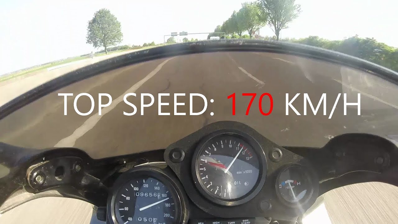 Honda SPEED RUN 170km/h - YouTube