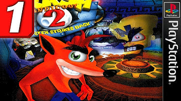 Crash Bandicoot 2: Cortex Strikes Back | Warp Room 1| 【100% Walkthrough】