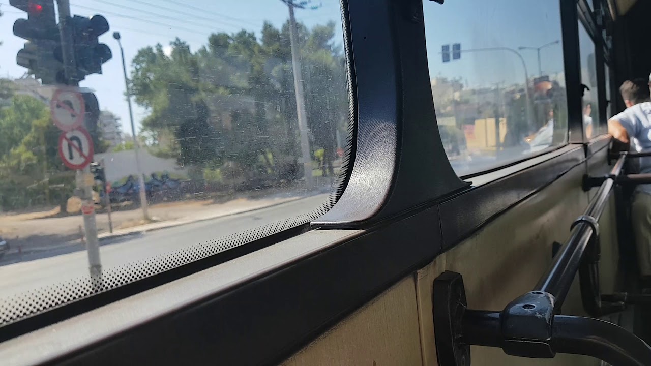 Athens Bus: Riding A Mercedes Benz O405N (FULL KICKDOWN)