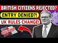 🚨 UK New Entry Rules April 2026: Even British Citizens Could Be Denied Entry – Full Update!