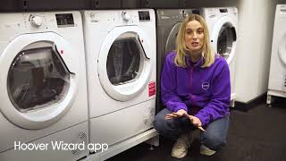 Hoover H-Dry 300 HLE C9DG WiFi-enabled 9 kg Condenser Tumble Dryer - White - Product Overview