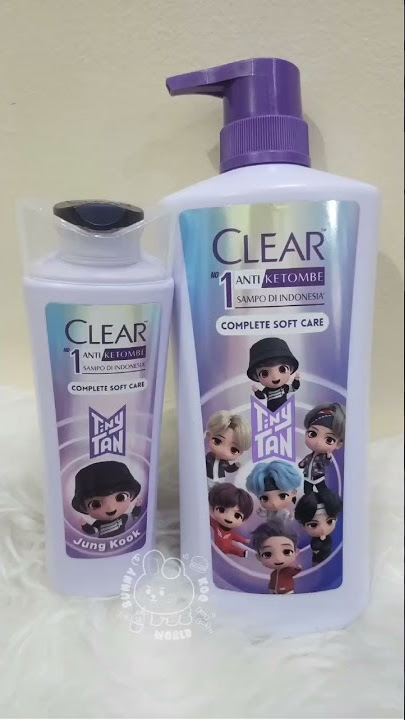 SHAMPOO CLEAR TINYTAN BTS JUNGKOOK
