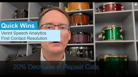 First Contact Resolution Using Speech Analytics Quick Win - Group Elite Communications