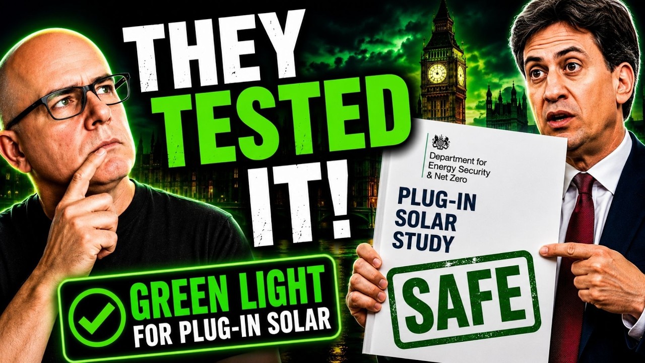 UK Government Report Finds Plug-In Solar Safe – What It Really Means