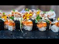 HOW TO MAKE INCREDIBLY BEAUTIFUL LOBSTER SUSHI | Butter Poached Spiny Lobster