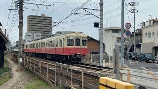 高松琴平電気鉄道1080形1087編成 三条駅発車