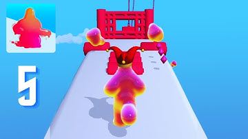 Blob Runner 3D - Gameplay Part 5 (Level 48-57 ) (Android, İos)