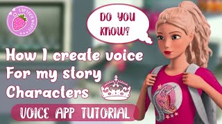 Voice app tutorial / Natural Reader / Cartoon world screenshot 3