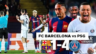 FC BARCELONA vs PSG | Highlights \& All Goals UEFA CHAMPIONS LEAGUE 2024