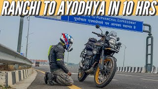 RANCHI TO AYODHYA IN JUST 10 HRS WITH HIMALAYAN 450